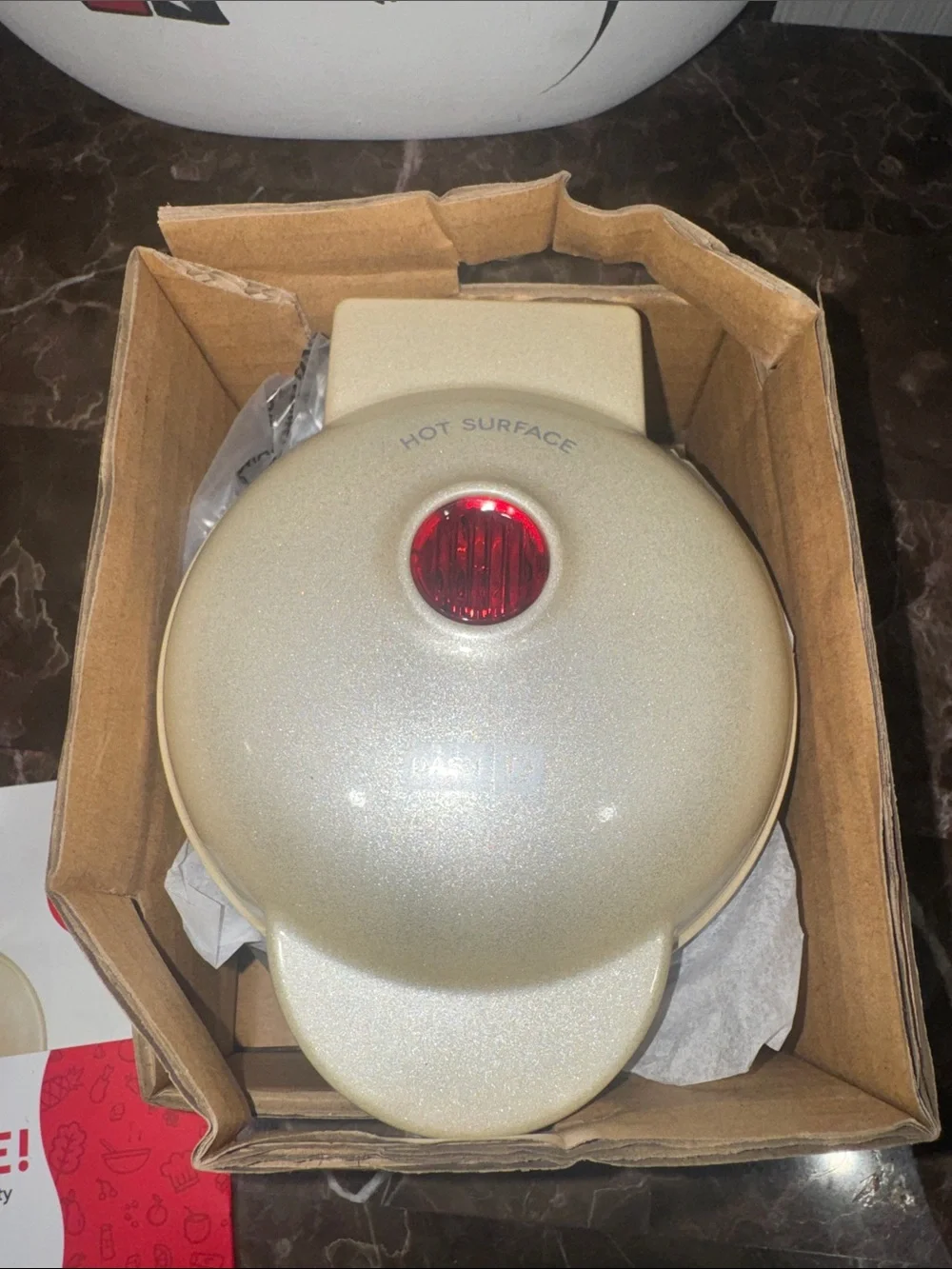 Dash Reindeer Mini Waffle Maker
